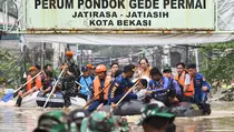 Banjir di Bekasi Mulai Surut, 4 Desa Masih Terendam