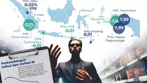 BPS Catat Inflasi November 0,17 Persen