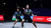 Sabar/Reza ke Semifinal All England 2025, Rehan/Gloria Terhenti
