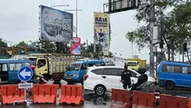 H-6 Lebaran, Lalu Lintas di Simpang Jomin Ramai Lancar