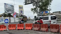 Mudik Lebaran 2025, Lalu Lintas di Simpang Jomin Masih Ramai Lancar