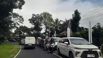 Jalur Lintas Selatan Dipadati Pemudik, Rekayasa Lalu Lintas Diterapkan