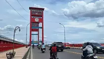 Cegah Kerumunan, Jembatan Ampera Palembang Ditutup Malam Tahun Baru