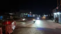 H+1 Lebaran, Lalu Lintas di Simpang Jomin Masih Lengang