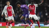 Bukayo Saka Cetak 100 Gol pada Ajang Liga Inggris Bersama Arsenal