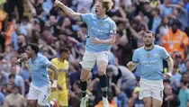 Man City vs Crystal Palace: Guardiola Puji Tendangan Bebas De Bruyne