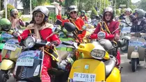 Hari Kartini: Wali Kota Kediri dan Wanita Berkebaya Konvoi Vespa