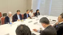 Temui Keidanren, Airlangga Pastikan Jaga Investasi Jepang di Indonesia
