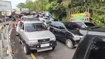 Padat Merayap, Puncak Arah Jakarta Diberlakukan One Way