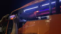 Bus Persik Kediri Dilempar Batu, Polisi Belum Tangkap Pelakunya