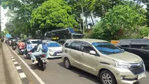 Arus Balik Puncak Bogor Padat, Sistem Satu Arah Belum Efektif