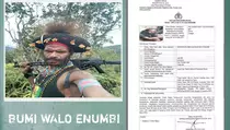 Kontak Tembak dengan TNI, Pimpinan OPM Bumi Walo Enumbi Tewas