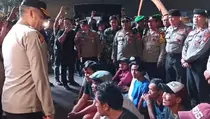 11 Preman Ditangkap karena Pungli Parkir Liar di Sekitar Mal Tambora