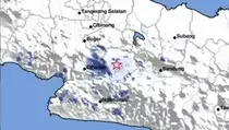 Gempa Magnitudo 2,5 Guncang Cianjur Sabtu Pagi Ini