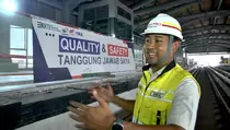 Progres LRT Jakarta Velodrome-Manggarai Capai 56,8 Persen