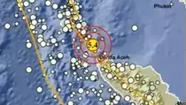 Gempa Magnitudo 5,4 Guncang Sabang Aceh, Belum Ada Laporan Kerusakan