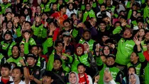 Solid! Ratusan Mitra Driver Gojek Dukung Indonesia All Star di Piala Presiden 2025