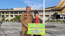 Penari Cilik Aura Farming Pacu Jalur Jadi Duta Pariwisata Riau