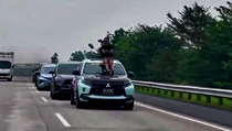 Pembuat Konten Aura Farming Pajero di Jalan Tol Ditilang Rp 750.000