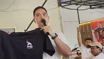 Kaesang Pangarep Pamerkan Logo Baru PSI, Gajah Berkepala Merah