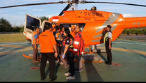 Pendaki Denmark Jatuh di Rinjani, Evakuasi Pakai Helikopter