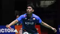 Menang 2 Gim Langsung, Zaki Ubaidillah Lewati Babak I Macau Open 2025