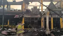 Kantor Disnakertrans Riau Ludes Terbakar