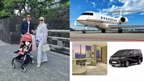 Pulang Kampung Mewah Gaya Syahrini: Jet Pribadi, Lexus LM, dan Keraton