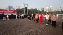 2.123 Personel Amankan Aksi Damai Selamatkan Gaza di Monas