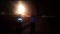 Api Akibat Ledakan Sumur Gas di Subang Berhasil Dipadamkan