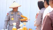 Gandeng Ratusan Pesantren di Jatim, Polri Tanam Jagung Serentak