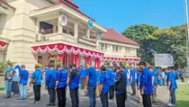 Rayakan HUT Arema, ASN Pemkot Malang Pakai Atribut Khas 'Singo Edan'
