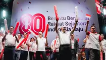 Gelorakan Semangat Nasionalisme, Bank Mandiri Meriahkan Pesta Rakyat HUT RI Ke-80 di Bundaran HI