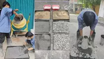 Mahasiswa Yogyakarta Ciptakan Beton Antikorosi dari Kaleng dan Baterai