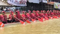Hari Ketiga Pacu Jalur Kuansing, 114 Tim Adu Cepat