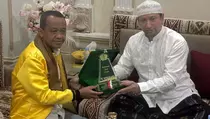 Jelang Musda Golkar Sulteng, Bahlil Silaturahmi ke PB Alkhairaat