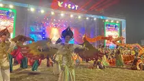 Tari Kolosal dan Drone Show Spektakuler Buka Kebumen Fest 2025