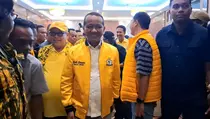 Ketum Golkar Bahlil Lahadalia Hadiri Ramah Tamah di Palu