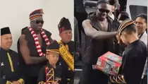 Rapper Melly Mike Akhirnya Bertemu Dikha 'Aura Farming' di Kuansing