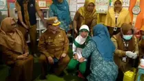 KLB Campak di Sumenep, Dinkes Sisir Sekolah untuk Vaksinasi Massal