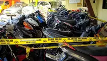 Gudang Ekspor Motor Bodong di Jaksel Digerebek Polisi