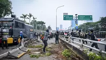 Awas Macet! Rute Lengkap Massa Demo Buruh 28 Agustus 2025 di Jakarta