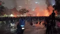 7 Senjata Api Polsek Matraman Dijarah Saat Kericuhan Demo