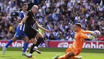 Babak 1 Brighton vs Man City: Haaland Antar The Citizens Unggul
