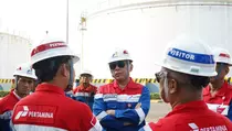 Komut Pertamina Mochamad Iriawan Cek Terminal BBM Rewulu di Hari Libur, Pastikan Kesiagaan Operasional