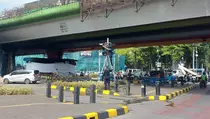 Kwitang Jakpus Aman Terkendali, Fasum Rusak Saat Demo Mulai Diperbaiki