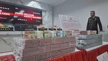Penampakan Uang Rp 4,87 Miliar Hasil Sitaan Kejati Sulteng
