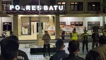Ratusan Personel Gabungan Dikerahkan Polres Batu untuk Jaga Keamanan