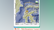 Gempa 5,0 Guncang Palu, Warga Berhamburan Keluar Rumah