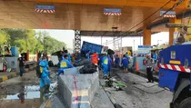 Kecelakaan Truk di Pintu Tol Ciawi 2, Arus Lalu Lintas Macet Parah